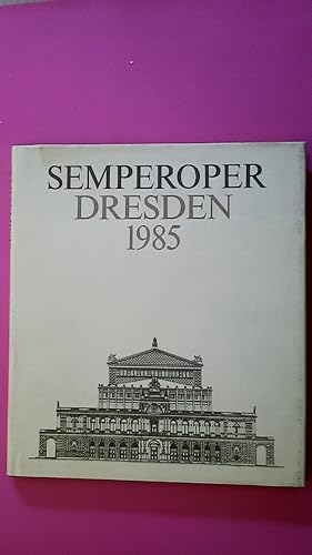 SEMPEROPER DRESDEN 1985.