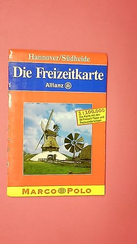 HANNOVER, SÜDHEIDE. die Karte mit den 66 Freizeittips und Radwanderwegen