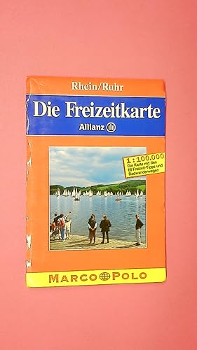 RHEIN, RUHR. die Karte mit den 66 Freizeittips und Radwanderwegen