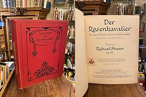 Bild des Verkufers fr Der Rosenkavalier : Komdie fr Musik von Hugo von Hofmannsthal (English Version by Alfred Kalisch) : Musik von Richard Strauss : Op. 59 : Vollstndiger Klavier-Auszug zu 2 Hnden, mit Hinzufgung der deutsch-englischen Gesangstexte und scenischen Bemerkungen von Otto Singer. zum Verkauf von Antiquariat an der Stiftskirche