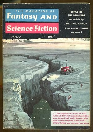 Seller image for The Magazine of Fantasy and Science Fiction: July, 1959 for sale by Dearly Departed Books