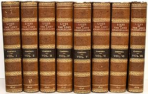 [FINE BINDINGS] THE LIVES OF THE LORD CHANCELLORS AND KEEPERS OF THE GREAT SEAL OF ENGLAND: FROM ...