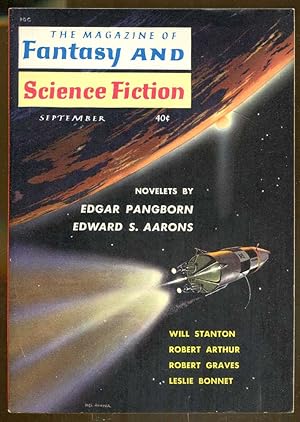 Seller image for The Magazine of Fantasy and Science Fiction: September, 1959 for sale by Dearly Departed Books