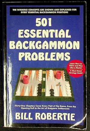 Bild des Verkufers fr 501 Essential Backgammon Problems zum Verkauf von Shopbookaholic Inc