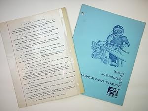 Manual of safe practices in Commercial Diving Operations [plus] ephemera