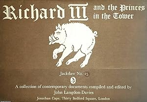 Imagen del vendedor de Richard III and the Princes in the Tower. Jackdaw 25. Facsimile documents, letters, and posters. a la venta por Cosmo Books