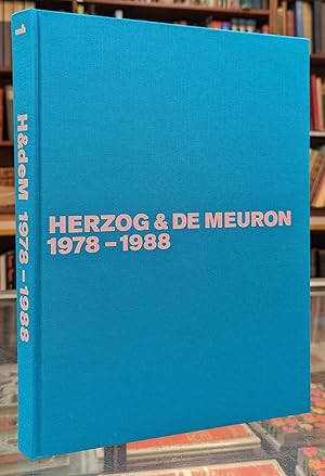 Herzog & De Meuron, 1978-1988 (The Complete Works, Volume 1)