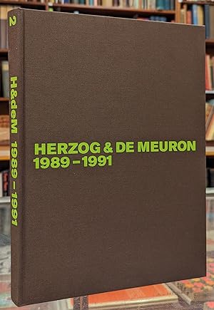 Herzog & De Meuron 1989-1991 (The Complete Works, Volume 2)