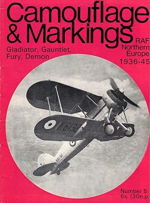 Image du vendeur pour Camouflage and Markings RAF Northern Europe 1936-45: Gladiator, Gauntlet, Fury, Demon mis en vente par Kenneth Mallory Bookseller ABAA