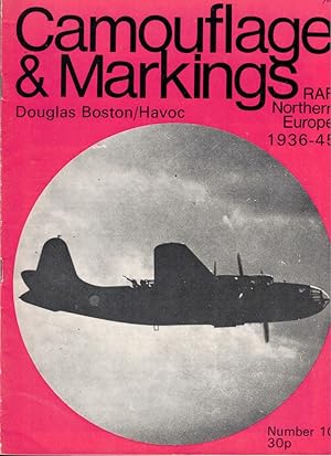 Image du vendeur pour Camouflage and Markings RAF Northern Europe 1936-45: Douglas Boston/Havoc mis en vente par Kenneth Mallory Bookseller ABAA