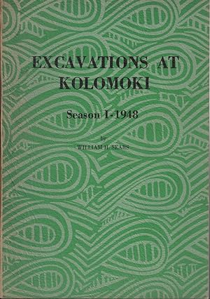 Excavations at Kolomoki Season I 1948