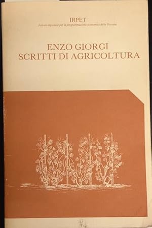 Bild des Verkufers fr SCRITTI DI AGRICOLTURA. zum Verkauf von studio bibliografico pera s.a.s.