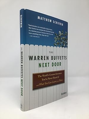 Bild des Verkufers fr The Warren Buffetts Next Door zum Verkauf von Southampton Books