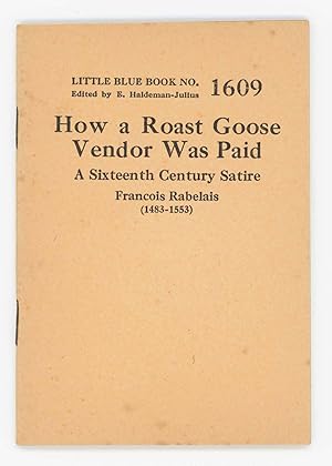 How a Roast Goose Vendor Was Paid. Little Blue Book No. 1609