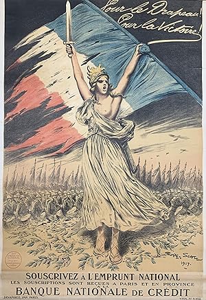 Pour le drapeau! Pour la victoire!; Souscrivez a l'Emprunt National