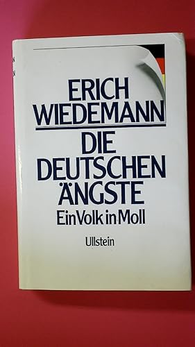 Bild des Verkufers fr DIE DEUTSCHEN NGSTE. e. Volk in Moll zum Verkauf von Butterfly Books GmbH & Co. KG