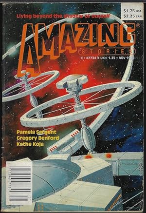 Imagen del vendedor de AMAZING Stories: November, Nov. 1990 a la venta por Books from the Crypt