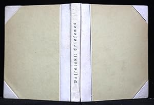 Bild des Verkufers fr Erlesenes. (= Verffentlichungen der Gesellschaft deutscher Bcherfreunde in Bhmen, Nr. 8). zum Verkauf von Antiquariat  Braun