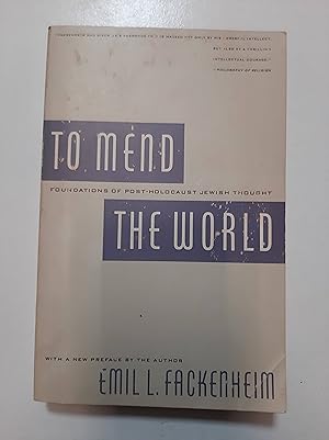 Seller image for To mend the world for sale by SoferBooks