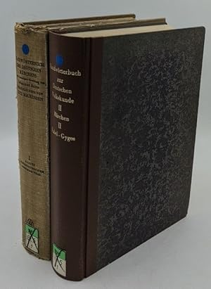 Seller image for Handwrterbuch des deutschen Mrchens - 2 Bnde : 1. Aarne - exotische Vgel / 2. Fabel - Gyges. for sale by Antiquariat Thomas Haker GmbH & Co. KG