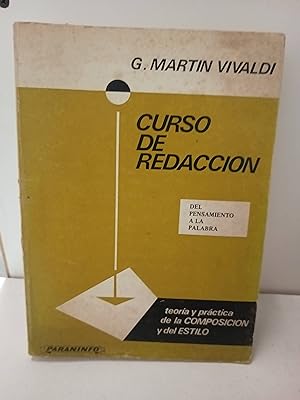 Seller image for Curso de redaccin for sale by SoferBooks