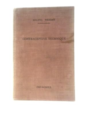 Bild des Verkufers fr Contraceptive Technique: A Handbook for Medical Practitioners and Senior Students zum Verkauf von World of Rare Books