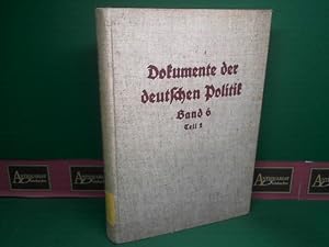 Imagen del vendedor de Grodeutschland 1938. Teil 2. (= Dokumente der deutschen Politik; Band 6, Teil 2). a la venta por Antiquariat Deinbacher