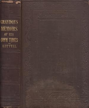 Seller image for Memoirs of His Own Time. With Reminiscences of the Men and Events of the Revolution for sale by Americana Books, ABAA