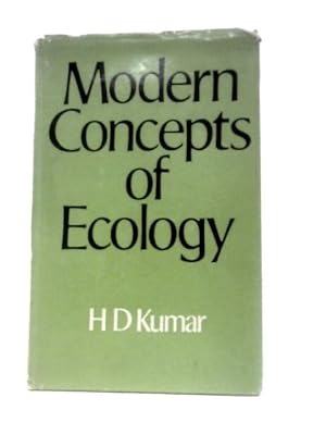 Seller image for Modern Concepts of Ecology for sale by World of Rare Books