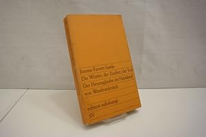 Bild des Verkufers fr Die Wrter, der Zauber, der Tod: Der Hexenglaube im Hainland von Westfrankreich (= edition suhrkamp, Band 981) zum Verkauf von Antiquariat Wilder - Preise inkl. MwSt.