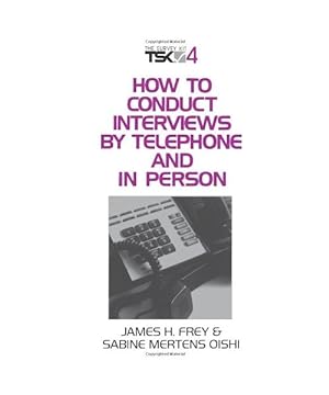Bild des Verkufers fr How to Conduct Interviews by Telephone and in Person zum Verkauf von Buchpark