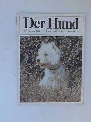 Bild des Verkufers fr Der Hund. 1982. Heft 1-12, komplett. zum Verkauf von ANTIQUARIAT FRDEBUCH Inh.Michael Simon