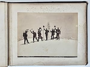 1891 Photograph Album EARLY CASCADE MOUNTAIN EXPEDITIONS 26 Original Albumen Photos Mt. RAINER & ...