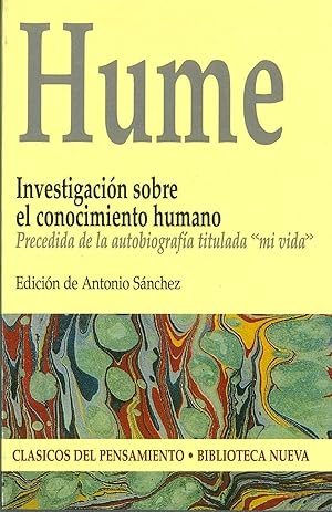 Imagen del vendedor de Investigacion sobre el conocimiento humano - 2ed a la venta por Imosver