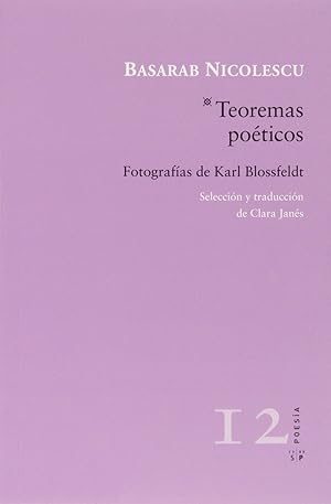 Seller image for Teoremas poticos for sale by Imosver