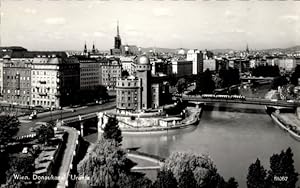 Ansichtskarte / Postkarte Wien 1 Innere Stadt, Donaukanal, Urania