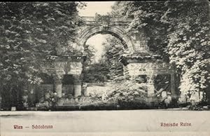 Ansichtskarte / Postkarte Wien 13 Hietzing Österreich, Schönbrunn, Römische Ruine