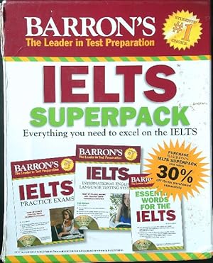 Seller image for Barron's IELTs Superpack: Everything You Need to Excel on the Ielts for sale by Miliardi di Parole