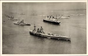 Ansichtskarte / Postkarte Dampfer Berengaria, Cunard Line, Britische Kriegsschiffe - Tuck