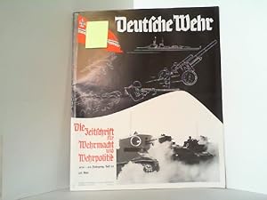 Bild des Verk�ufers f�r Deutsche Wehr. Heft 22 / 40. Jahrgang. Berlin, 28. Mai 1936. Die Zeitschrift f�r Wehrmacht und Wehrpolitik. zum Verkauf von Antiquariat Ehbrecht - Preis inkl. MwSt.