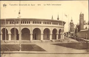Ansichtskarte / Postkarte Gent Gent Ostflandern, Weltausstellung 1913, Le Halle International