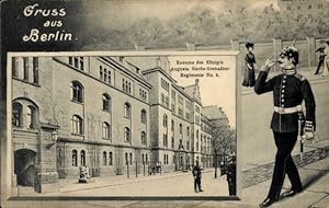 Ansichtskarte / Postkarte Berlin Tiergarten Moabit, Kaserne des Garde Grenadie Regiments No. 4