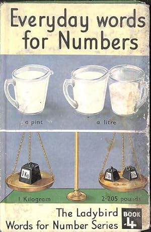 Seller image for Everyday Words for Numbers. The Ladybird Words for Number Series Book 4, for sale by WeBuyBooks