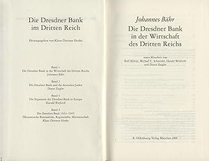 Bild des Verkufers fr Die Dresdner Bank in der Wirtschaft des Dritten Reichs zum Verkauf von avelibro OHG