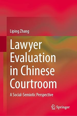 Imagen del vendedor de Lawyer Evaluation in Chinese Courtroom a la venta por moluna