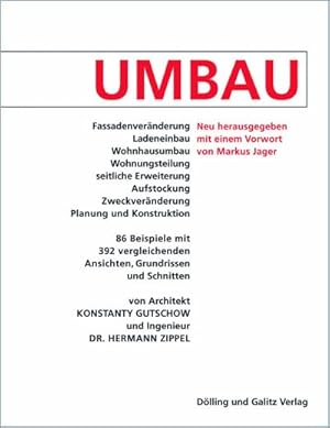 Immagine del venditore per UMBAU venduto da BuchWeltWeit Ludwig Meier e.K.