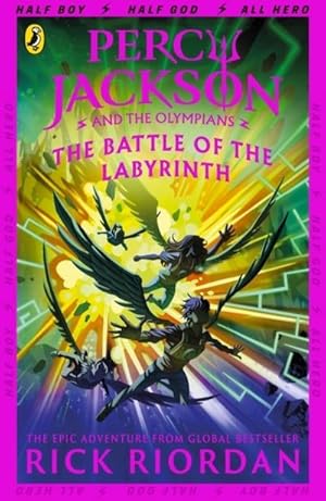 Bild des Verkufers fr Percy Jackson and the Battle of the Labyrinth (Book 4): Half Boy. Half God. All Hero (Percy Jackson and The Olympians, 4) zum Verkauf von Rheinberg-Buch Andreas Meier eK