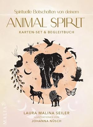 Bild des Verkufers fr Spirituelle Botschaften von deinem Animal Spirit: Karten-Set & Begleitbuch zum Verkauf von Rheinberg-Buch Andreas Meier eK