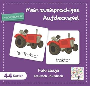 Bild des Verkufers fr Mein zweisprachiges Aufdeckspiel, Fahrzeuge Deutsch-Kurdisch (Kinderspiel) zum Verkauf von Rheinberg-Buch Andreas Meier eK