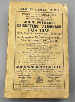 1935 Paperback Wisden